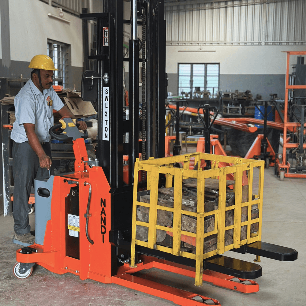 Battery Operated Stacker — View 6