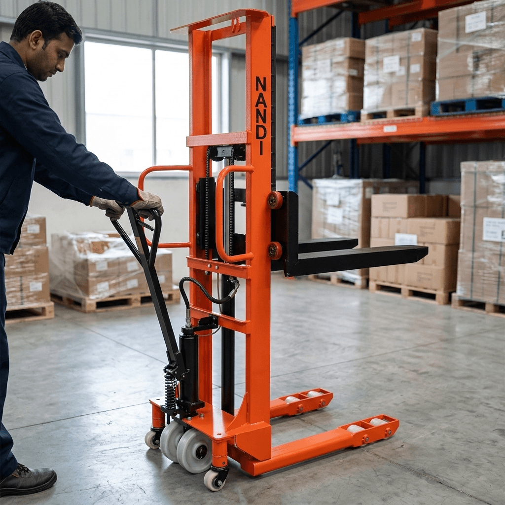 Hydraulic Manual Stacker — View 6