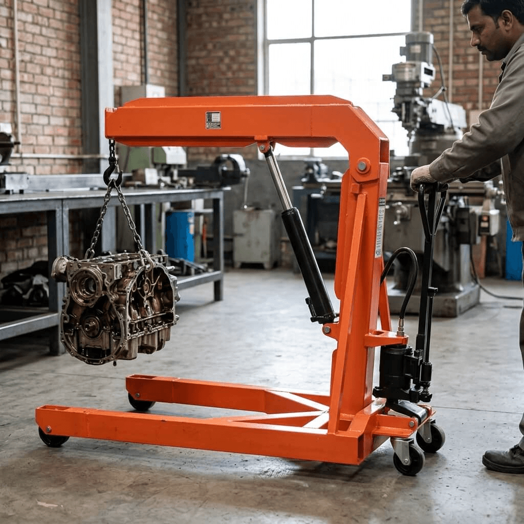 Hydraulic Jib Crane — View 5