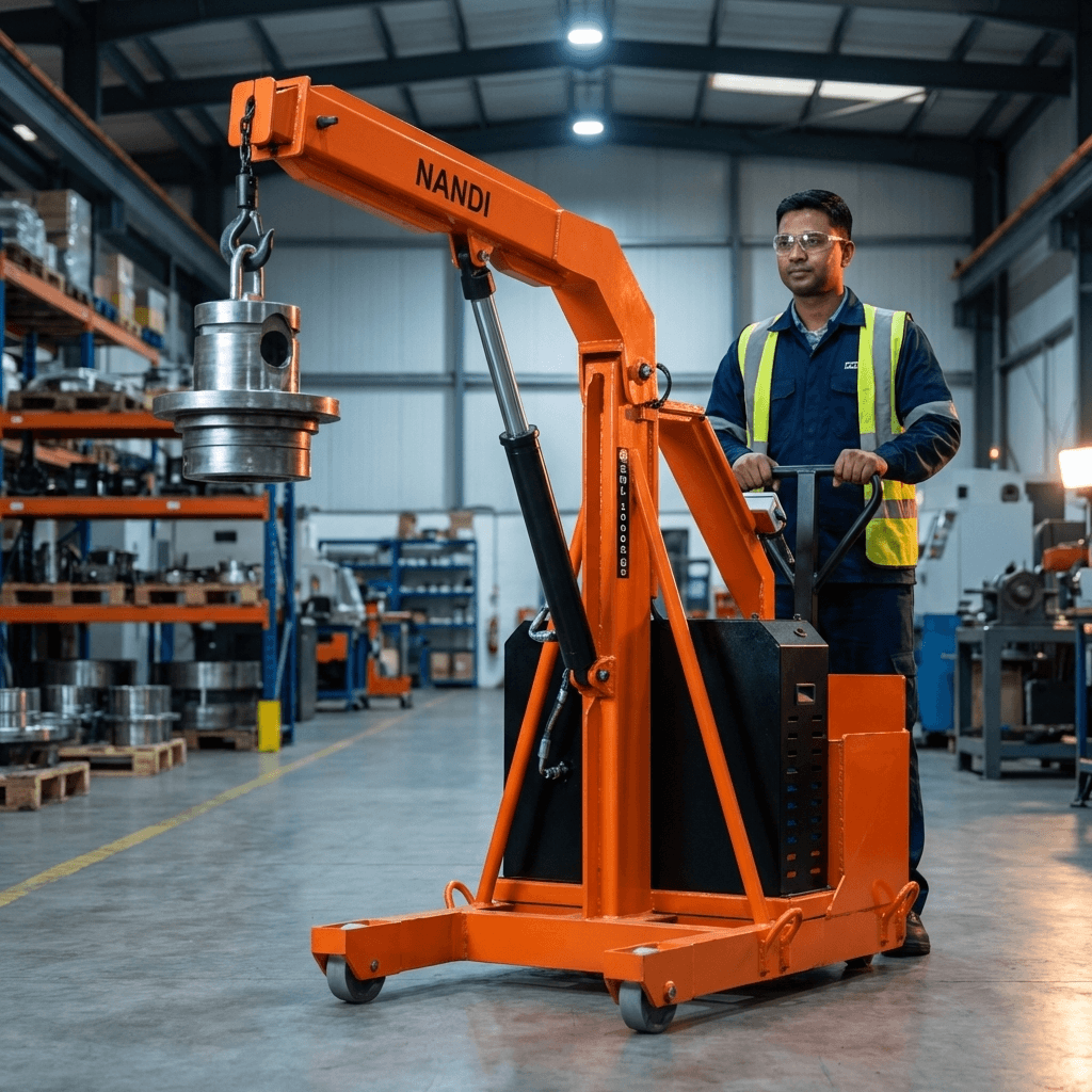 Semi-Electric Jib Crane — View 6