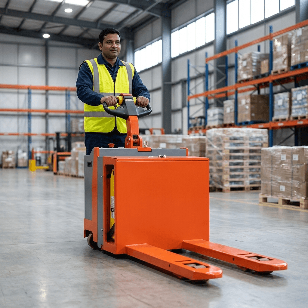 Battery Operated Pallet Truck — View 4